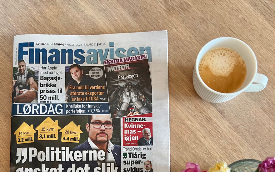 "Har Apple med på laget: Bagasje brikke prises til 50 mill."